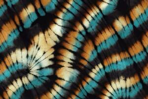 attacher colorant Shibori tye mourir abstrait peindre batik brosse encre spirale tourbillon en tissu rétro botanique cercle conception géométrique répéter dessin tuile vecteur vert marron foncé bleu couleurs , tigre peau