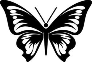 papillon - minimaliste et plat logo - vecteur illustration