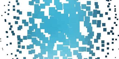 fond de vecteur bleu clair dans une illustration abstraite de dégradé de style polygonal avec motif de rectangles pour les dépliants de brochures commerciales