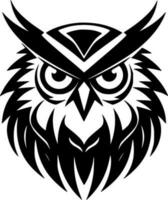 hibou - haute qualité vecteur logo - vecteur illustration idéal pour T-shirt graphique