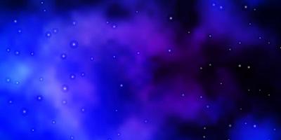 disposition vectorielle bleu rose foncé avec des étoiles brillantes illustration colorée dans un style abstrait avec des étoiles dégradées meilleure conception pour votre bannière d'affiche publicitaire vecteur