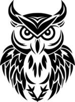 hibou - haute qualité vecteur logo - vecteur illustration idéal pour T-shirt graphique