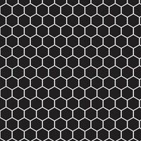 abstrait géométrique noir nid d'abeille modèle vecteur
