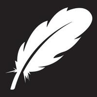 conception d'icône de vecteur de modèle de logo de plume