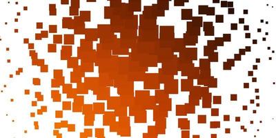 modèle vectoriel orange clair dans un design moderne de rectangles avec des rectangles dans un modèle moderne de style abstrait pour votre page de destination