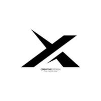 lettre y X k initiale moderne typographie unique jeu monogramme abstrait logo. X logo. y logo vecteur