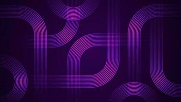 foncé violet abstrait Contexte avec serpentin style lignes comme le principale composant. vecteur