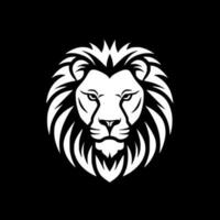 Lion - minimaliste et plat logo - vecteur illustration