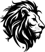 Lion - minimaliste et plat logo - vecteur illustration