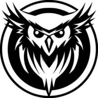 hibou - haute qualité vecteur logo - vecteur illustration idéal pour T-shirt graphique