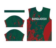 bangladesh criquet équipe des sports enfant conception ou bangladesh criquet Jersey conception vecteur