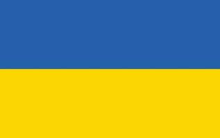 Ukraine drapeau . ukrainien drapeau nationale emblème vecteur illustration