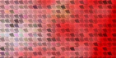 toile de fond de vecteur rouge clair avec des rectangles