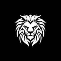 Lion - minimaliste et plat logo - vecteur illustration