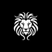 Lion - minimaliste et plat logo - vecteur illustration