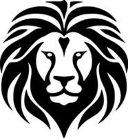 Lion - minimaliste et plat logo - vecteur illustration