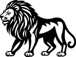 lion, minimaliste et Facile silhouette - vecteur illustration