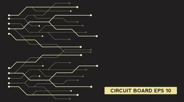 circuit planche La technologie Contexte. futur électronique technologie concept. mouvement. vecteur illustration élément