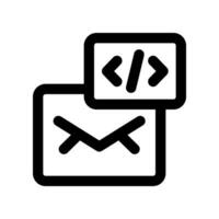 email icône. vecteur icône pour votre site Internet, mobile, présentation, et logo conception.