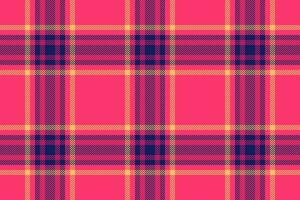 tartan vérifier texture de vecteur modèle sans couture avec une plaid en tissu textile Contexte.