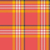 sans couture Contexte tartan de textile plaid modèle avec une en tissu vecteur vérifier texture.