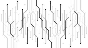 circuit planche La technologie Contexte. futur électronique technologie concept. mouvement. vecteur illustration élément