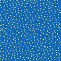 polka point tissu. infini nombre de points. sans couture modèle avec bleu et Jaune Couleur pour textile, décoratif papier. vecteur. vecteur