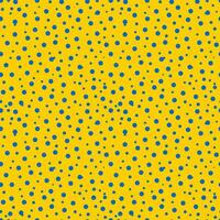 polka point tissu. infini nombre de points. sans couture modèle avec bleu et Jaune Couleur pour textile, décoratif papier. vecteur. vecteur