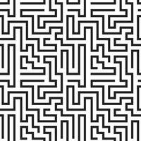 délicat modèle grandes lignes le des murs de le labyrinthe vecteur