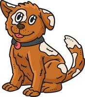 chien dessin animé couleur clipart illustration vecteur