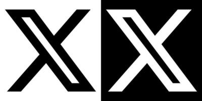 Twitter moderne logo, icône vecteur