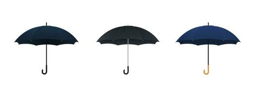 ouvert parapluie pour mousson saison conception vecteur