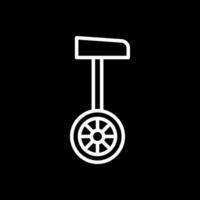 monocycle vecteur icône conception