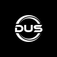 dus logo conception, inspiration pour une unique identité. moderne élégance et Créatif conception. filigrane votre Succès avec le frappant cette logo. vecteur