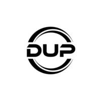 dupe logo conception, inspiration pour une unique identité. moderne élégance et Créatif conception. filigrane votre Succès avec le frappant cette logo. vecteur