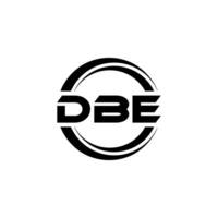 dbe logo conception, inspiration pour une unique identité. moderne élégance et Créatif conception. filigrane votre Succès avec le frappant cette logo. vecteur