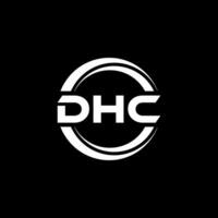 dhc logo conception, inspiration pour une unique identité. moderne élégance et Créatif conception. filigrane votre Succès avec le frappant cette logo. vecteur