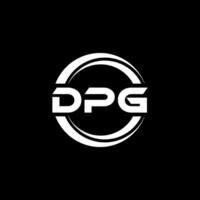 dpg logo conception, inspiration pour une unique identité. moderne élégance et Créatif conception. filigrane votre Succès avec le frappant cette logo. vecteur