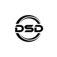 dsd logo conception, inspiration pour une unique identité. moderne élégance et Créatif conception. filigrane votre Succès avec le frappant cette logo. vecteur