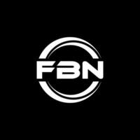 fbn logo conception, inspiration pour une unique identité. moderne élégance et Créatif conception. filigrane votre Succès avec le frappant cette logo. vecteur