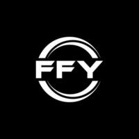 ffy logo conception, inspiration pour une unique identité. moderne élégance et Créatif conception. filigrane votre Succès avec le frappant cette logo. vecteur