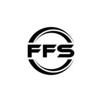 ffs logo conception, inspiration pour une unique identité. moderne élégance et Créatif conception. filigrane votre Succès avec le frappant cette logo. vecteur