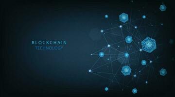 blockchain La technologie . vecteur