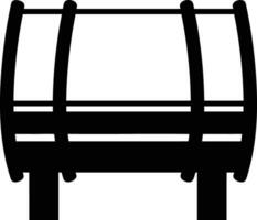 seau icône symbole vecteur image. illustration de le seau nettoyage équipement la lessive contour conception image. eps dix