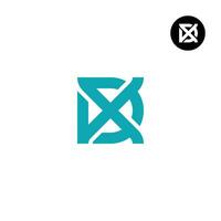 lettre dx xd monogramme logo conception vecteur