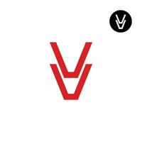 lettre vv monogramme logo conception Facile vecteur