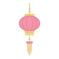 lampe traditionnelle suspendue ornement oriental élément décoration couleur design vecteur