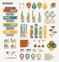 Éléments infographiques vecteur