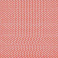 motif de mur de brique rouge sans couture pour le fond. fond de mur de brique rouge grunge intérieur. Grunge orange mur de briques vector illustration style plat design.