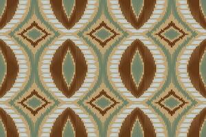 ikat paisley modèle broderie Contexte. ikat impressions géométrique ethnique Oriental modèle traditionnel.aztèque style abstrait vecteur illustration.design pour texture, tissu, vêtements, emballage, paréo.